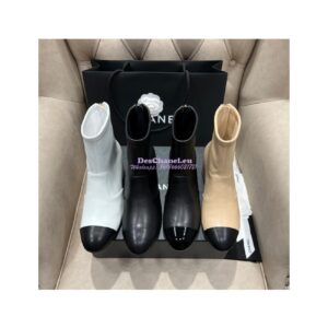 Replica Chanel Ankle Boots Stretch Lambskin G39160 2
