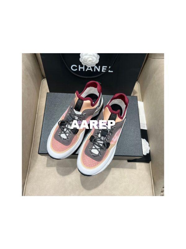 Replica Chanel Trainer Fabric, Suede Calfskin, Mesh & Fabric G39488 25