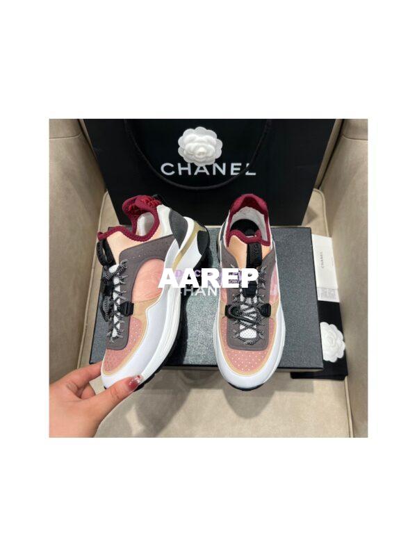 Replica Chanel Trainer Fabric, Suede Calfskin, Mesh & Fabric G39488 27