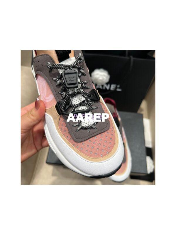 Replica Chanel Trainer Fabric, Suede Calfskin, Mesh & Fabric G39488 29