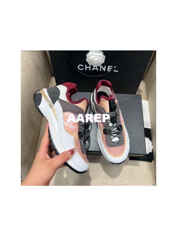 Replica Chanel Trainer Fabric, Suede Calfskin, Mesh & Fabric G39488 30