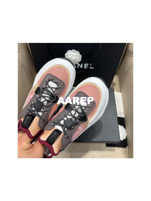 Replica Chanel Trainer Fabric, Suede Calfskin, Mesh & Fabric G39488 31