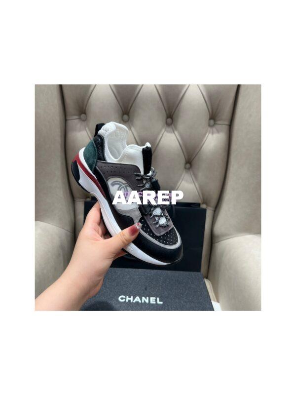 Replica Chanel Trainer Fabric, Suede Calfskin, Mesh & Fabric G39488 32