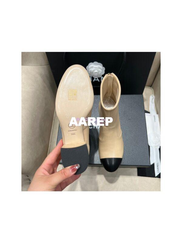 Replica Chanel Ankle Boots Stretch Lambskin G39160 10
