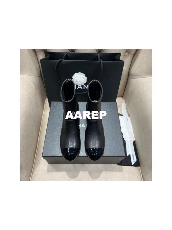 Replica Chanel Ankle Boots Stretch Lambskin G39160 11