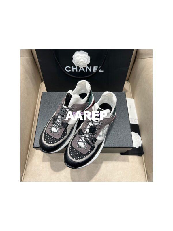 Replica Chanel Trainer Fabric, Suede Calfskin, Mesh & Fabric G39488 34