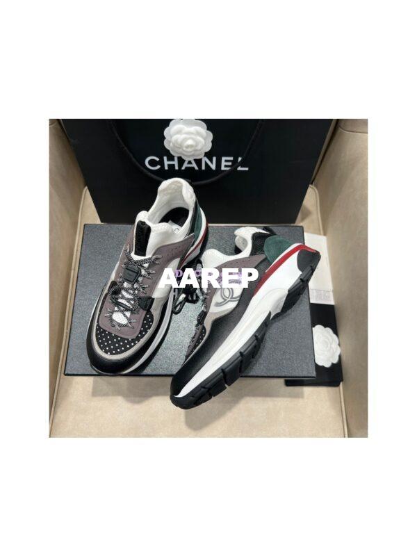 Replica Chanel Trainer Fabric, Suede Calfskin, Mesh & Fabric G39488 35