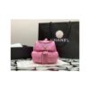 Replica Chanel Grained Shiny Calfskin Small Backpack AS3787 Black 2