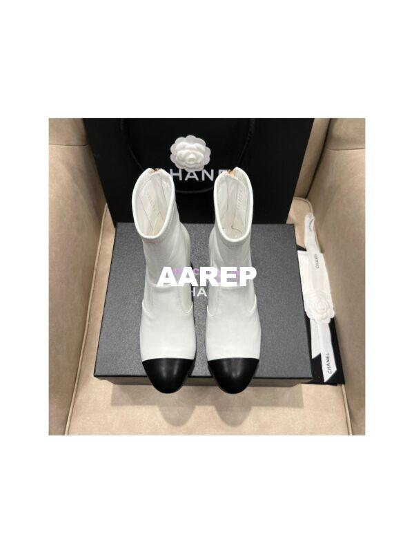 Replica Chanel Ankle Boots Stretch Lambskin G39160 18