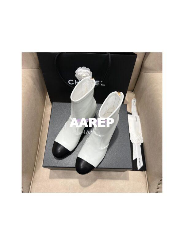 Replica Chanel Ankle Boots Stretch Lambskin G39160 19