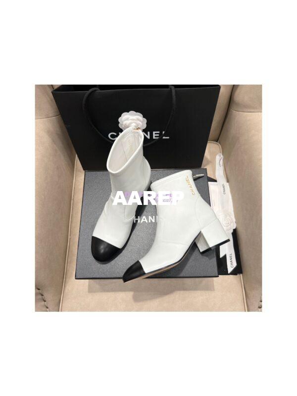 Replica Chanel Ankle Boots Stretch Lambskin G39160 20