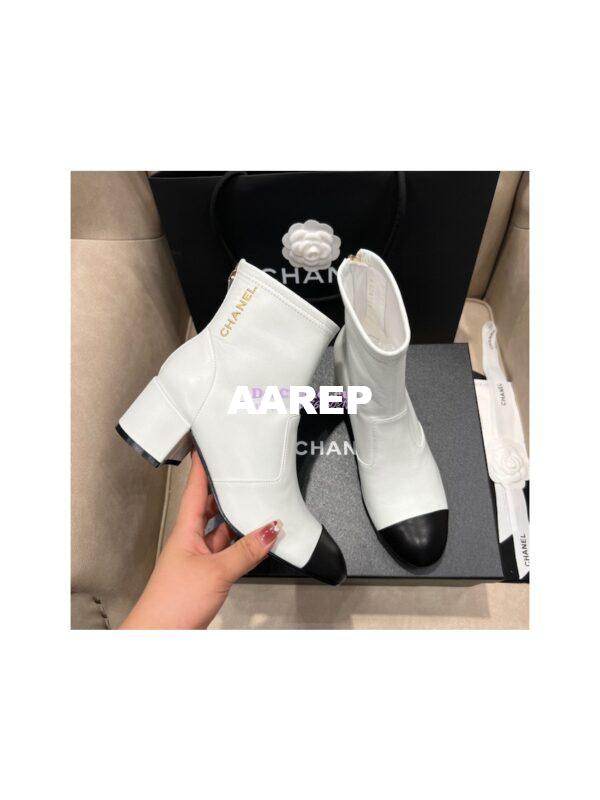 Replica Chanel Ankle Boots Stretch Lambskin G39160 22