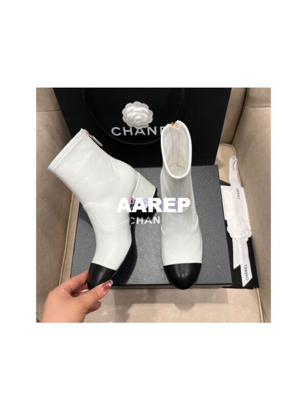 Replica Chanel Ankle Boots Stretch Lambskin G39160 25
