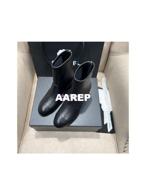 Replica Chanel Ankle Boots Stretch Lambskin G39160 28
