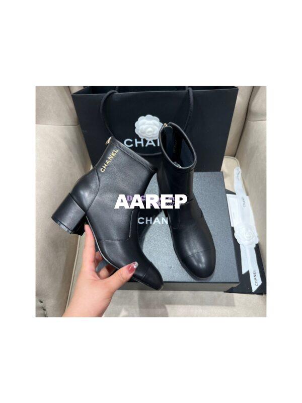 Replica Chanel Ankle Boots Stretch Lambskin G39160 30
