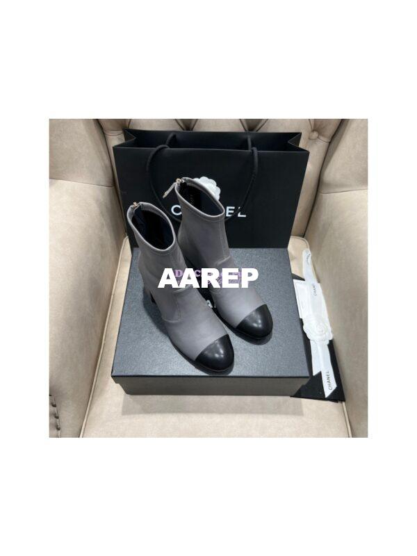 Replica Chanel Ankle Boots Stretch Lambskin G39160 37