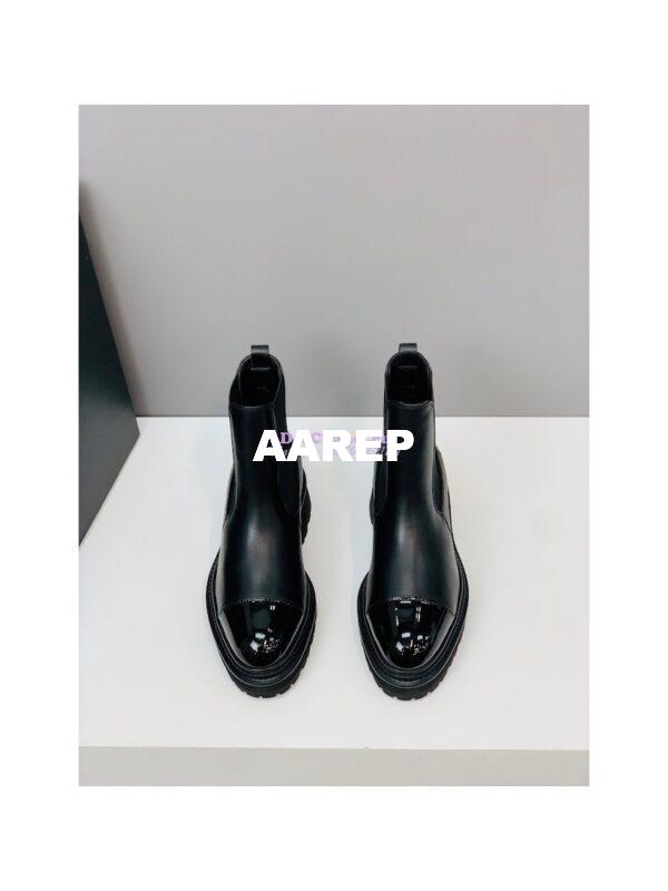 Replica Chanel Ankle Boots G39208 Patent Calfskin & Lambskin 11