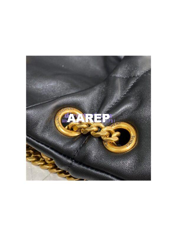 Replica Yves Saint Laurent YSL Loulou Puffer Small Bag In Quilted Lambskin 577476 Black Gold Hardware 16