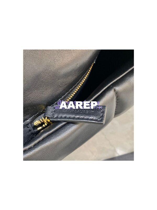 Replica Yves Saint Laurent YSL Loulou Puffer Medium Bag In Quilted Lambskin 5774751 Black Gold Hardware 13
