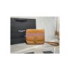 Replica Saint Laurent YSL Sunset Chain Wallet In Smooth Leather 533026 All Black 2