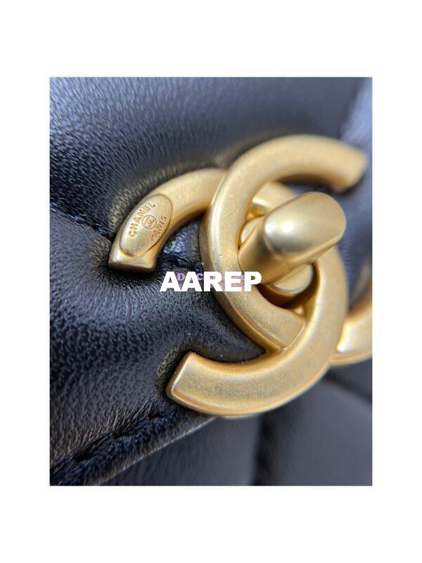 Replica Chanel 23P Ado Backpack Lambskin AS3884 Black 7