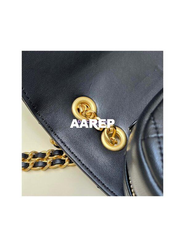 Replica Chanel 23P Ado Backpack Lambskin AS3884 Black 14