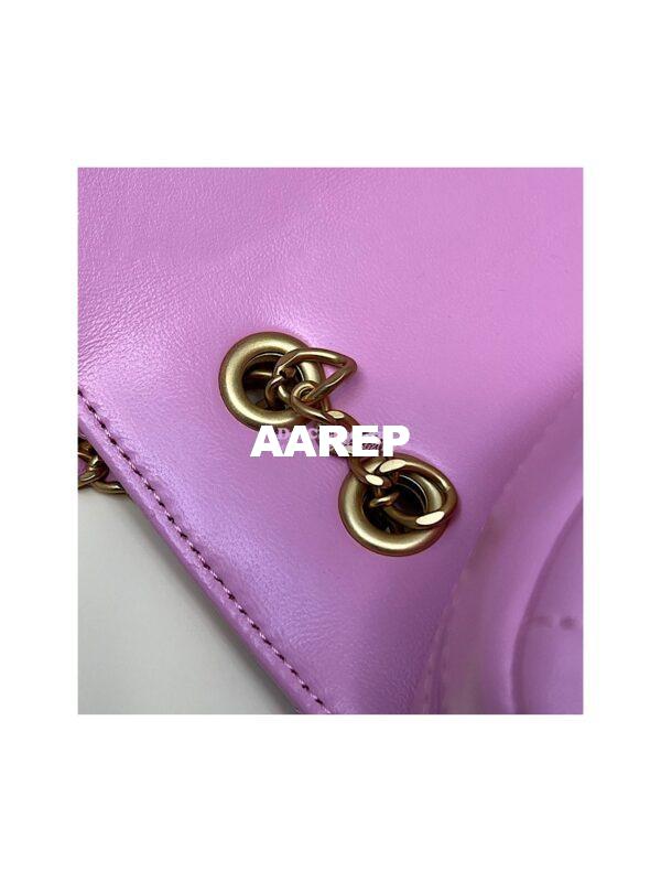 Replica Chanel 23P Ado Backpack Lambskin AS3884 Purple 10