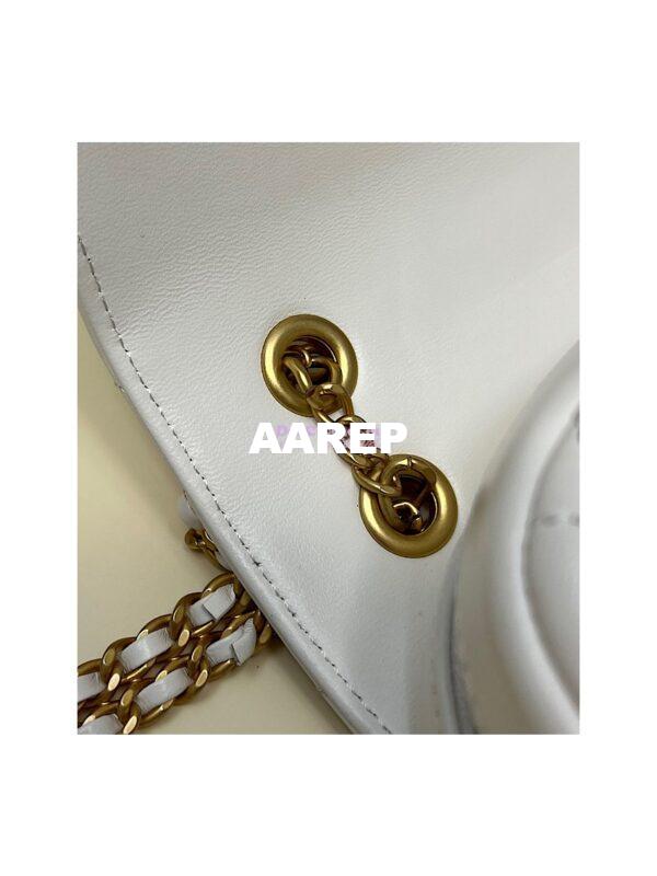 Replica Chanel 23P Ado Backpack Lambskin AS3884 White 13