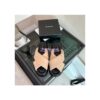 Replica Chanel 22SS Mules Lambskin and Fabric G38864 Black 2