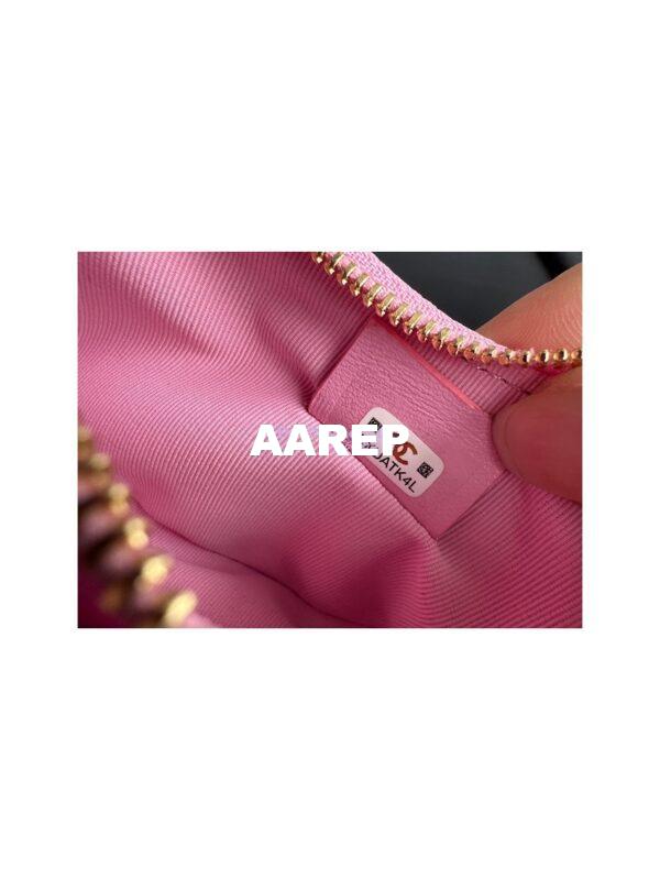 Replica Chanel 23P Mini Hobo Bag Lambskin AS3232 Light Pink (Limited Edition) 11