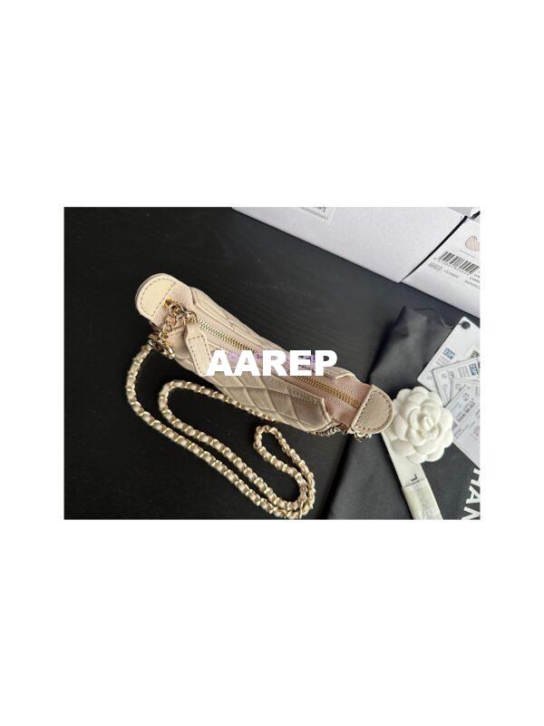 Replica Chanel 23P Mini Hobo Bag Lambskin AS3232 Ecru (Limited Edition) 7