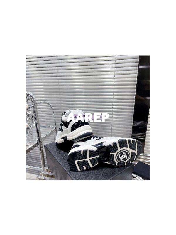 Replica Chanel Printed Suede Calfskin Trainers G39230 T4 11