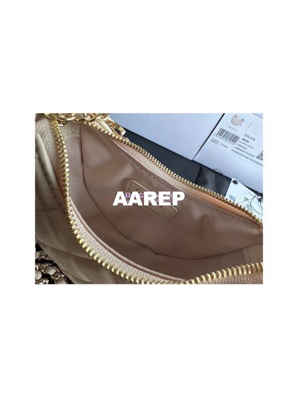 Replica Chanel 23P Mini Hobo Bag Lambskin AS3232 Ecru (Limited Edition) 9