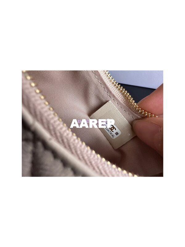 Replica Chanel 23P Mini Hobo Bag Lambskin AS3232 Ecru (Limited Edition) 11