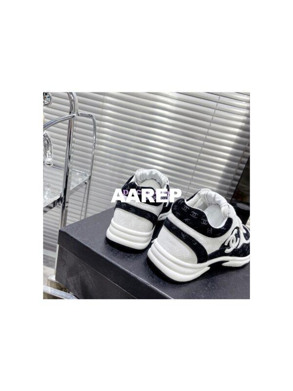 Replica Chanel Printed Suede Calfskin Trainers G39230 T2 11