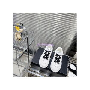 Replica Chanel Suede Calfskin Trainers G39225 White