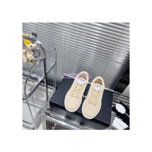 Replica Chanel Suede Calfskin Trainers G39225 Beige