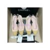 Replica Chanel 22P Lambskin Padded Pool Thong Logo Mule Flats G38888