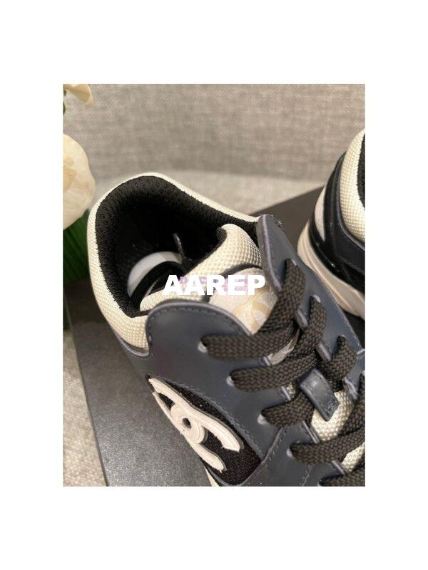 Replica Chanel Calfskin, Mesh & Suede Calfskin Trainers G39066 T04 9