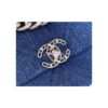 Replica Chanel 22P 19 Flap Bag Denim with Gold Hardware AS1160