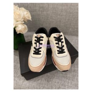 Replica Chanel Calfskin, Mesh & Suede Calfskin Trainers G39066 T03 2