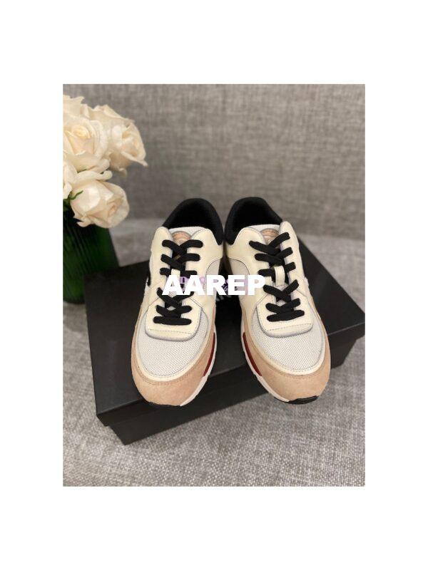 Replica Chanel Calfskin, Mesh & Suede Calfskin Trainers G39066 T03 4