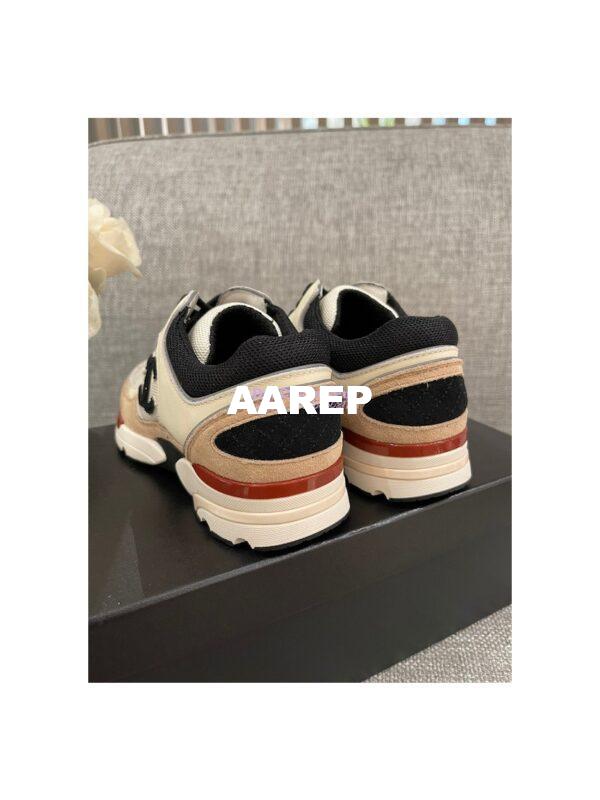 Replica Chanel Calfskin, Mesh & Suede Calfskin Trainers G39066 T03 9