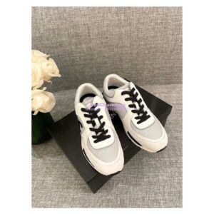 Replica Chanel Calfskin, Mesh & Suede Calfskin Trainers G39066 T02 2