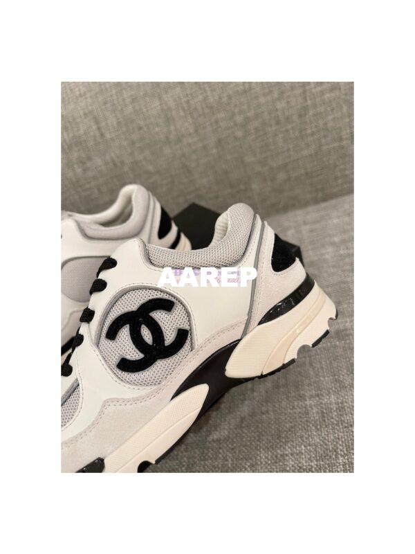 Replica Chanel Calfskin, Mesh & Suede Calfskin Trainers G39066 T02 5