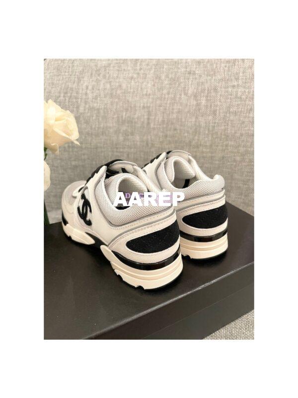 Replica Chanel Calfskin, Mesh & Suede Calfskin Trainers G39066 T02 7