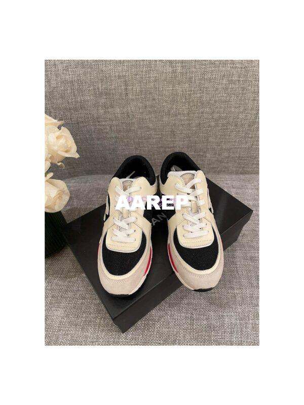 Replica Chanel Calfskin, Mesh & Suede Calfskin Trainers G39066 T01 2
