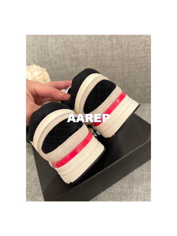 Replica Chanel Calfskin, Mesh & Suede Calfskin Trainers G39066 T01 9