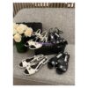 Replica Chanel 22SS Espadrilles Tweed Sandals G38947
