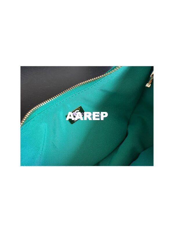Replica Chanel 23P Small Hobo Bag Lambskin AS3917 Green (Limited Edition) 9